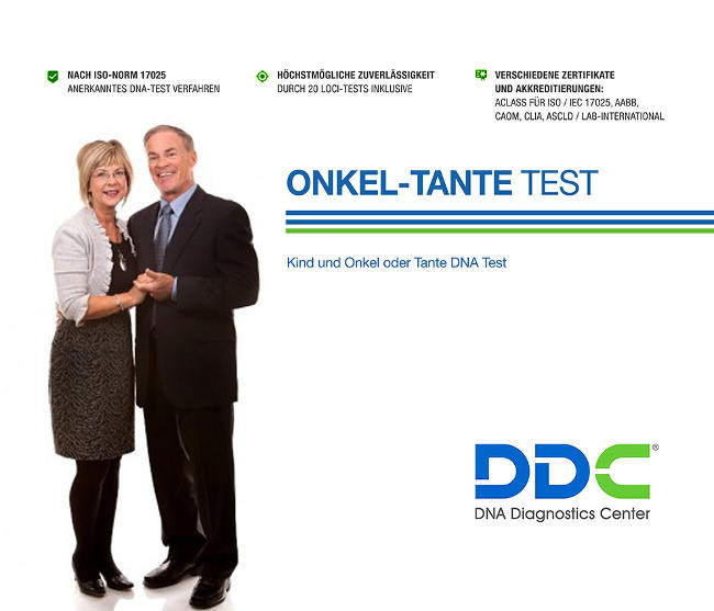 DNA Test mit Onkel oder Tante Kind und Onkel oder Tante vaterschaftstest24.de